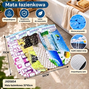 Mata łazienkowa 35x65cm