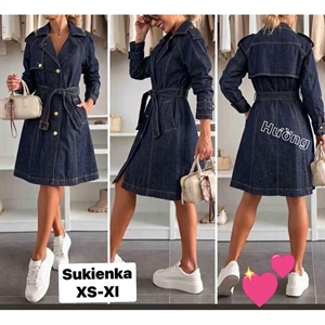 Sukienka jeansowa damska  XS-XL