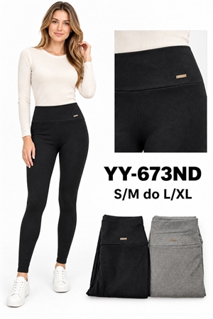 Legginsy damskie ocieplane S-XL