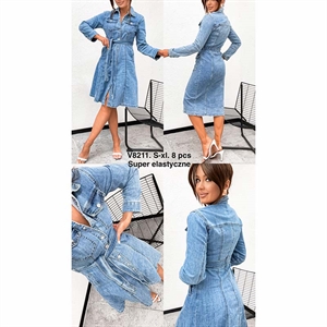 Sukienka jeansowa damska  S-XL