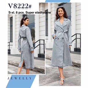 Płaszcz jeansowy damski  S-XL