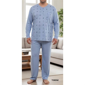 Piżama męska (4XL-8XL)