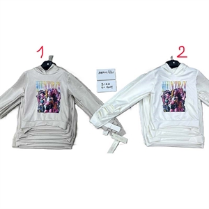 Bluza dziewczęca z kapturem (6-16) - Produkt Włoski