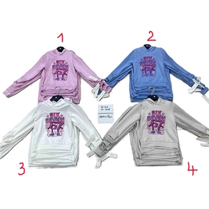 Bluza dziewczęca z kapturem (6-16) - Produkt Włoski