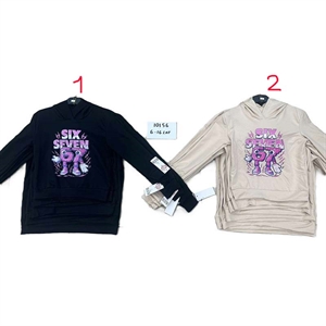 Bluza dziewczęca z kapturem (6-16) - Produkt Włoski