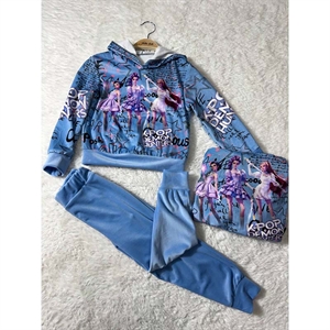 Komplet welurowy dziewczęcy (4-14)