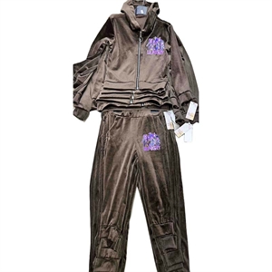 Komplet welurowy dziewczęcy (4-14)