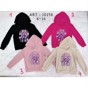 Bluza dziewczęca z kapturem (6-16)