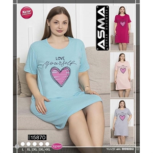 Koszula nocna damska (L-4XL)