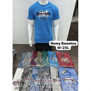 Koszulka Męska BAWEŁNA (M-2XL) - Turecki Produkt