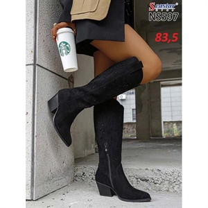 Kozaki damskie ażurowe (36-41)