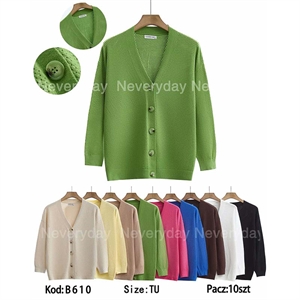 Sweter damski zapinany na guziki