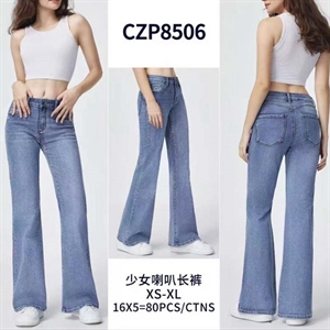 Jeansy dzwony damskie  XS-XL