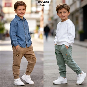 Spodnie dresowe chłopięce (3-8)