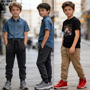 Spodnie dresowe chłopięce (8-16)