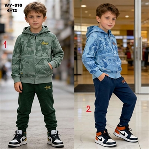 Komplet dresowy chłopięcy (4-12)