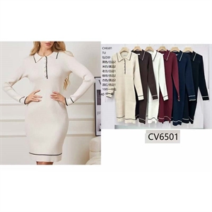 Sukienka sweterkowa damska