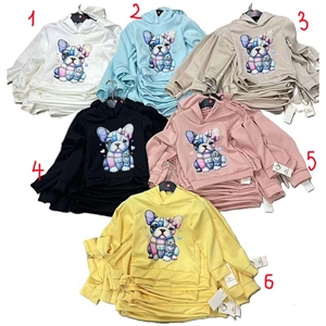 Bluza dziewczęca z kapturem (4-14)