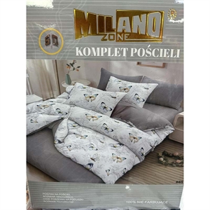 Komplet pościel 100% NIE FARBUJĄCE - 3cz - 160cm x 200cm