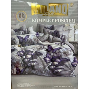 Komplet pościel 100% NIE FARBUJĄCE - 3cz - 160cm x 200cm