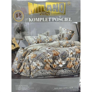 Komplet pościel 100% NIE FARBUJĄCE - 3cz - 160cm x 200cm