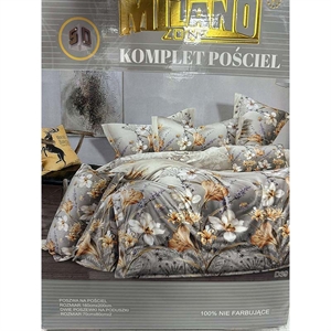 Komplet pościel 100% NIE FARBUJĄCE - 3cz - 160cm x 200cm