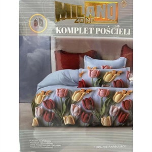 Komplet pościel 100% NIE FARBUJĄCE - 3cz - 160cm x 200cm