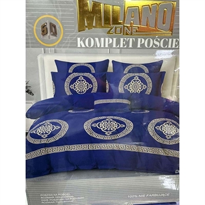 Komplet pościel 100% NIE FARBUJĄCE - 3cz - 160cm x 200cm