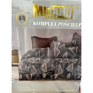 Komplet pościel 100% NIE FARBUJĄCE - 3cz - 160cm x 200cm