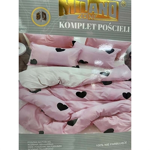Komplet pościel 100% NIE FARBUJĄCE - 3cz - 160cm x 200cm