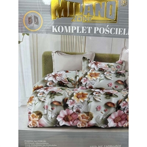 Komplet pościel 100% NIE FARBUJĄCE - 3cz - 160cm x 200cm