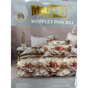 Komplet pościel 100% NIE FARBUJĄCE - 3cz - 160cm x 200cm