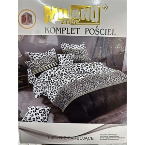 Komplet pościel 100% NIE FARBUJĄCE - 3cz - 200cm x 220cm