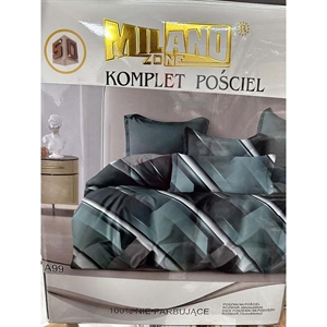 Komplet pościel 100% NIE FARBUJĄCE - 3cz - 200cm x 220cm