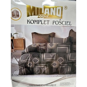 Komplet pościel 100% NIE FARBUJĄCE - 3cz - 200cm x 220cm