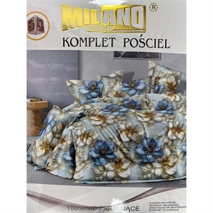 Komplet pościel 100% NIE FARBUJĄCE - 3cz - 200cm x 220cm
