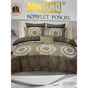 Komplet pościel 100% NIE FARBUJĄCE - 3cz - 200cm x 220cm