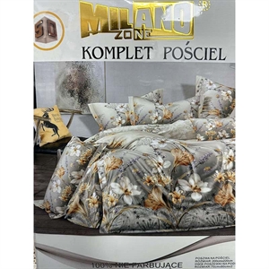 Komplet pościel 100% NIE FARBUJĄCE - 3cz - 200cm x 220cm