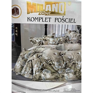 Komplet pościel 100% NIE FARBUJĄCE - 3cz - 200cm x 220cm