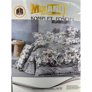 Komplet pościel 100% NIE FARBUJĄCE - 3cz - 200cm x 220cm