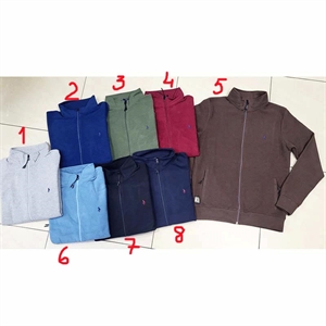 Bluza welurowa męska rozpinana na zamek produkt Turecki  M-2XL