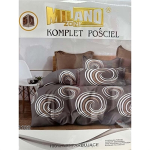 Komplet pościel 100% NIE FARBUJĄCE - 3cz - 200cm x 220cm