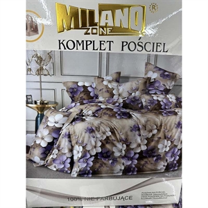 Komplet pościel 100% NIE FARBUJĄCE - 3cz - 200cm x 220cm