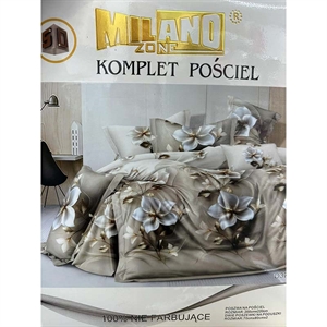 Komplet pościel 100% NIE FARBUJĄCE - 3cz - 200cm x 220cm