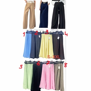 Spodnie szerokie nogawki damskie produkt Włoski  S-2XL