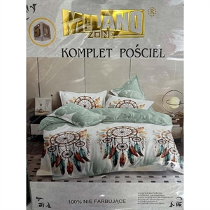 Komplet pościel 100% NIE FARBUJĄCE - 4cz - 200cm x 220cm