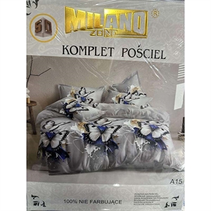 Komplet pościel 100% NIE FARBUJĄCE - 4cz - 200cm x 220cm