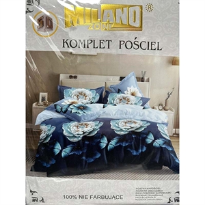 Komplet pościel 100% NIE FARBUJĄCE - 4cz - 200cm x 220cm