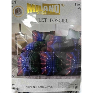 Komplet pościel 100% NIE FARBUJĄCE - 4cz - 200cm x 220cm