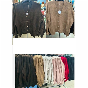 Sweter damski zapinany na guziki